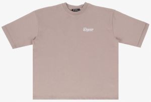 Dropsize Tričko  gaštanová / biela