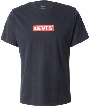 LEVI'S ® Tričko 'Relaxed Fit Tee'  brusnicová / čierna / biela