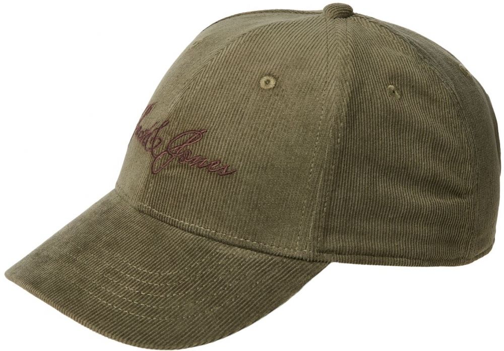 JACK & JONES Čiapka  olivová / burgundská