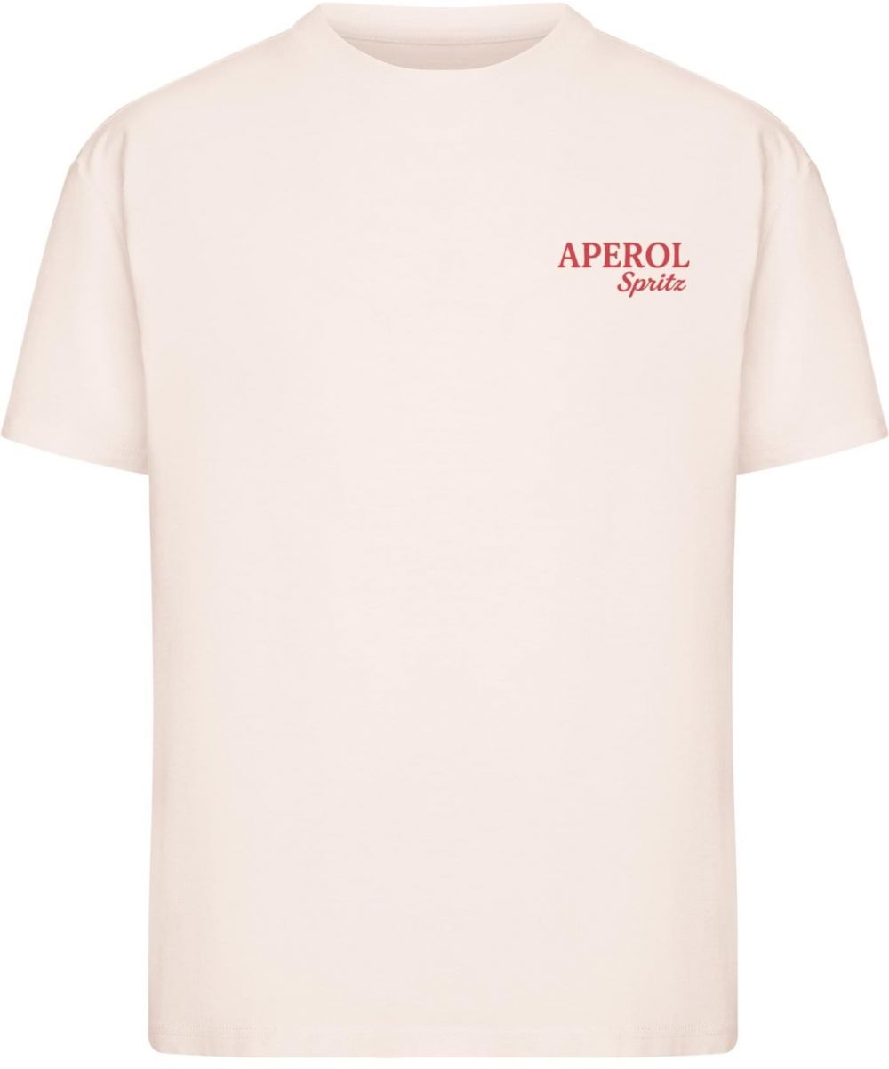 Merchcode Tričko 'Aperol Spritz'  zelená / oranžová / ružová / červená