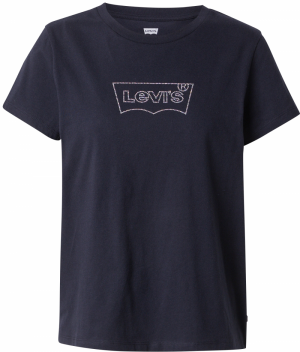 LEVI'S ® Tričko 'The Perfect Tee'  čierna / strieborná
