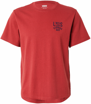 LEVI'S ® Tričko 'Relaxed Graphic Tee'  tmavomodrá / červená