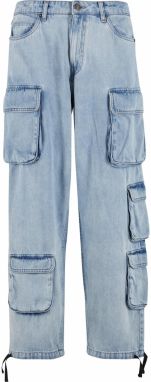 Urban Classics Rifľové kapsáče  modrá denim