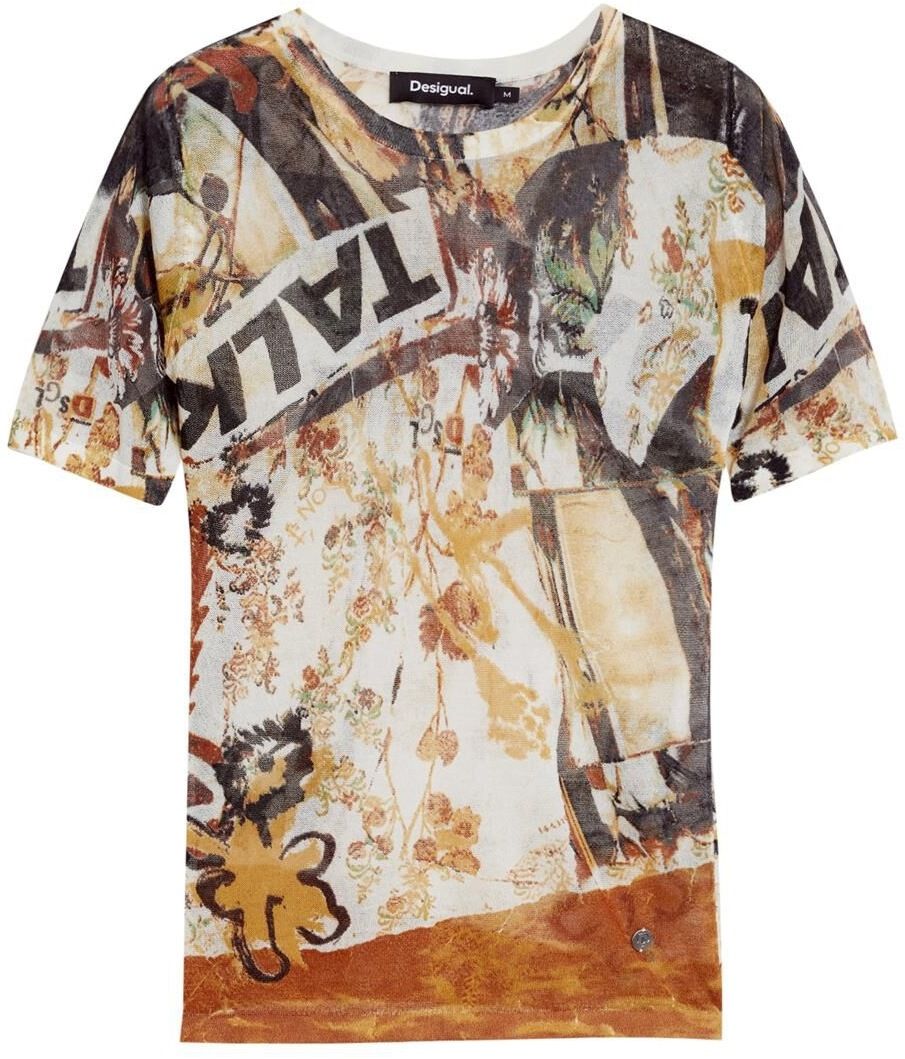 Desigual Tričko  zmiešané farby
