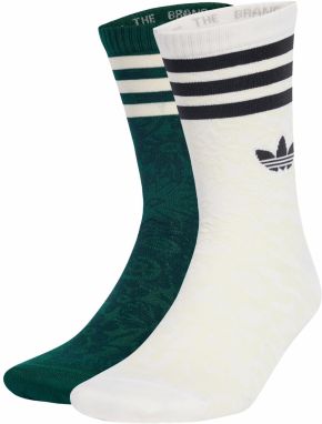 ADIDAS ORIGINALS Ponožky 'X Liberty London'  svetlobéžová / tmavozelená / čierna / biela