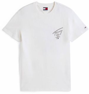 Tommy Jeans Tričko 'City'  čierna / biela