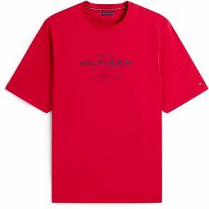 Tommy Hilfiger Big & Tall Tričko  námornícka modrá / červená