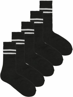 JACK & JONES Ponožky 'JACREGEN'  čierna / biela
