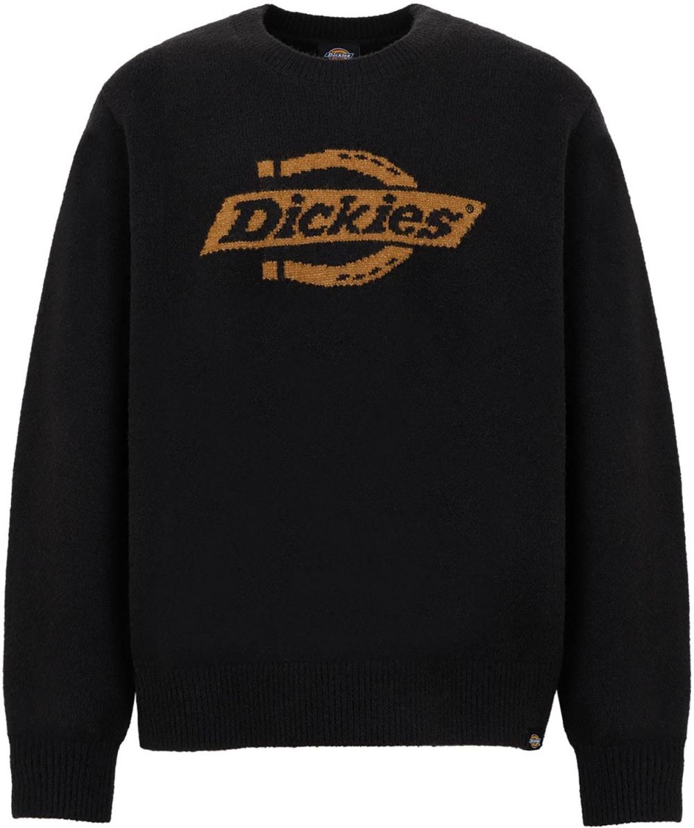 DICKIES Sveter 'Ruston'  hnedá / čierna