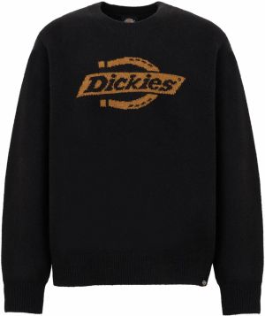 DICKIES Sveter 'Ruston'  hnedá / čierna