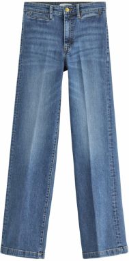 Lindex Džínsy  modrá denim