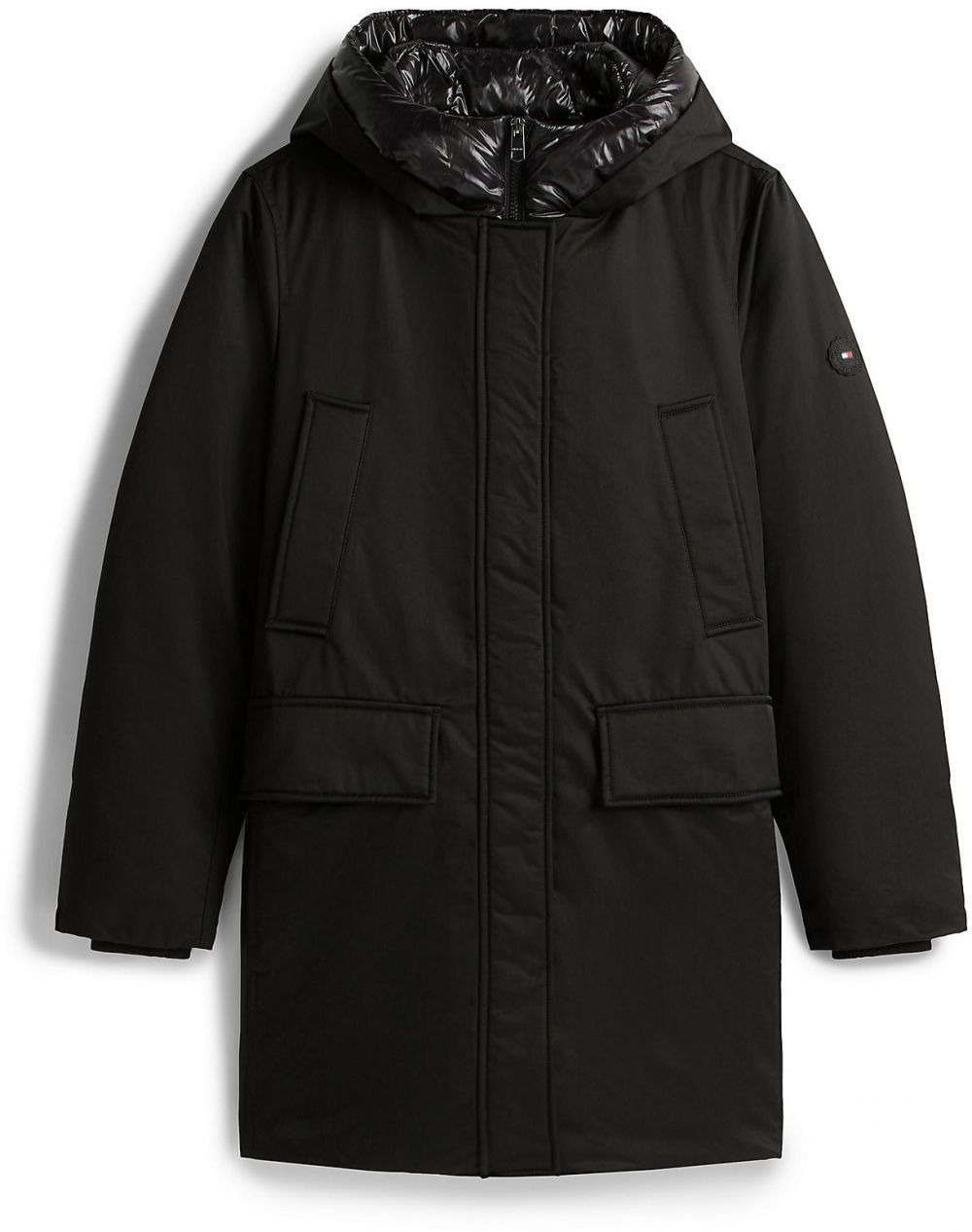 TOMMY HILFIGER Zimná parka  čierna