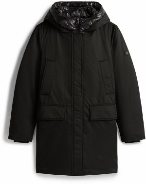 TOMMY HILFIGER Zimná parka  čierna