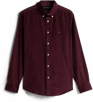 TOMMY HILFIGER Košeľa  burgundská