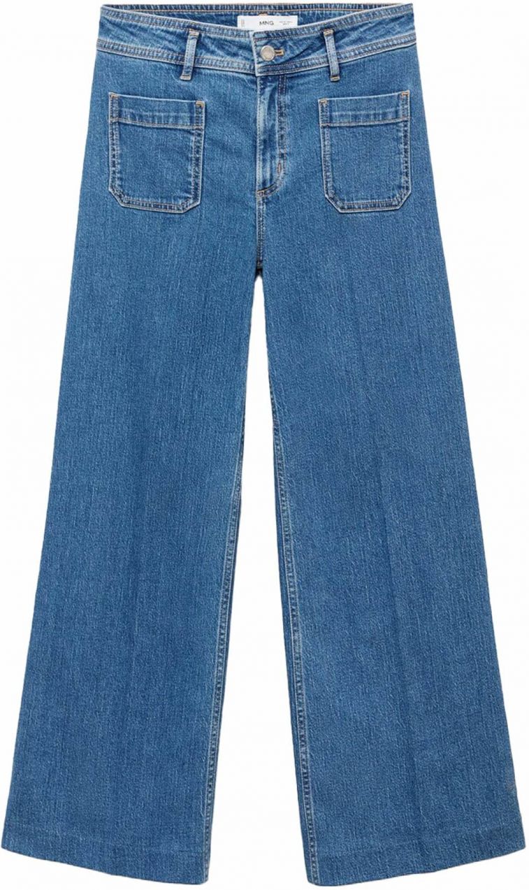 MANGO Džínsy 'JESSIE'  modrá denim