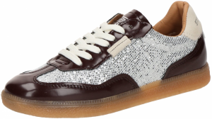 STEVE MADDEN Nízke tenisky 'Emporia'  šampanské / burgundská / strieborná