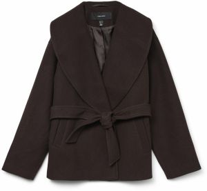 VERO MODA Prechodný kabát 'VMANNE'  hnedá