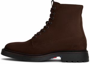 TOMMY HILFIGER Nízke čižmy  tmavohnedá