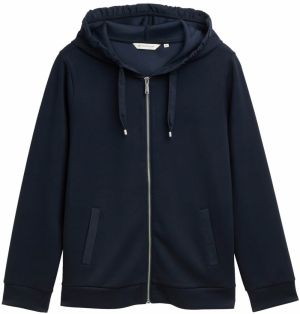 Tom Tailor Women + Tepláková bunda  námornícka modrá
