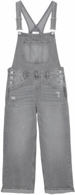 Pull&Bear Rifle na traky  sivý denim