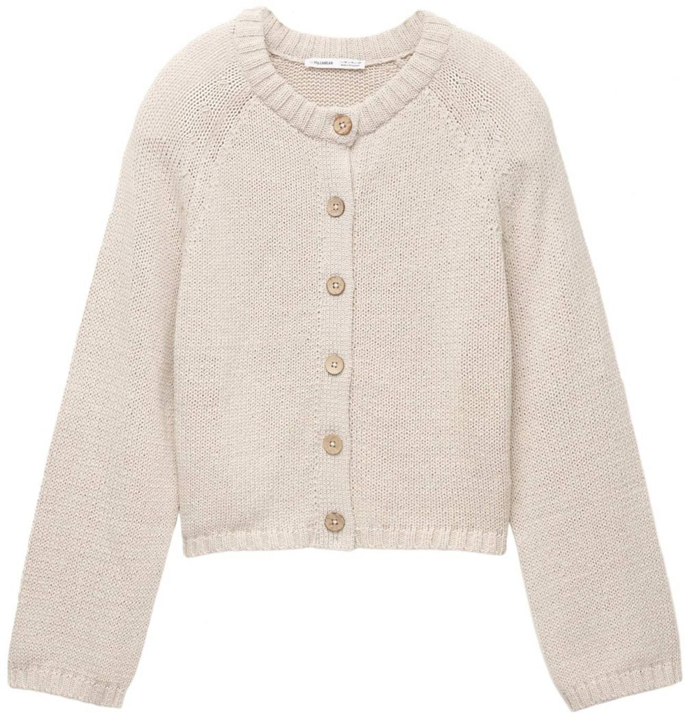 Pull&Bear Kardigán  piesková