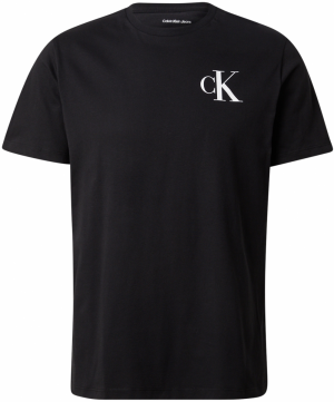 Calvin Klein Jeans Tričko  čierna / biela