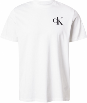 Calvin Klein Jeans Tričko  čierna / biela