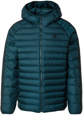 ADIDAS ORIGINALS Prechodná bunda  smaragdová / čierna