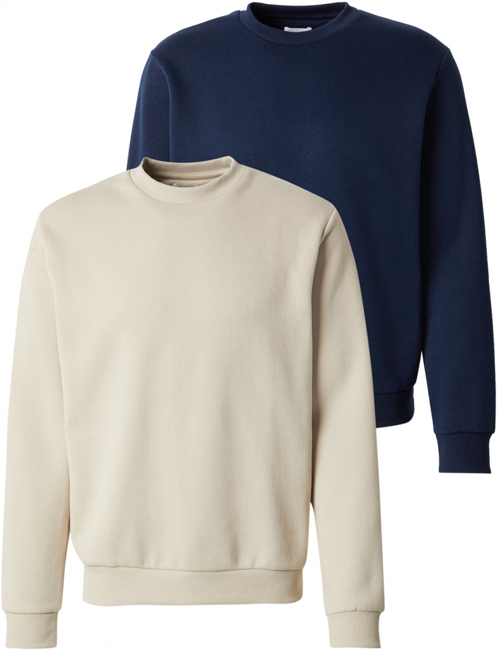 JACK & JONES Mikina 'JJEBRADLEY'  tmelová / námornícka modrá