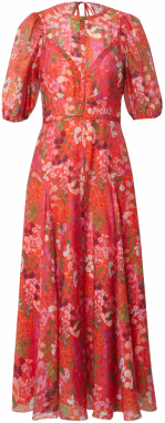 Ted Baker Šaty  zelená / ružová / červená / biela