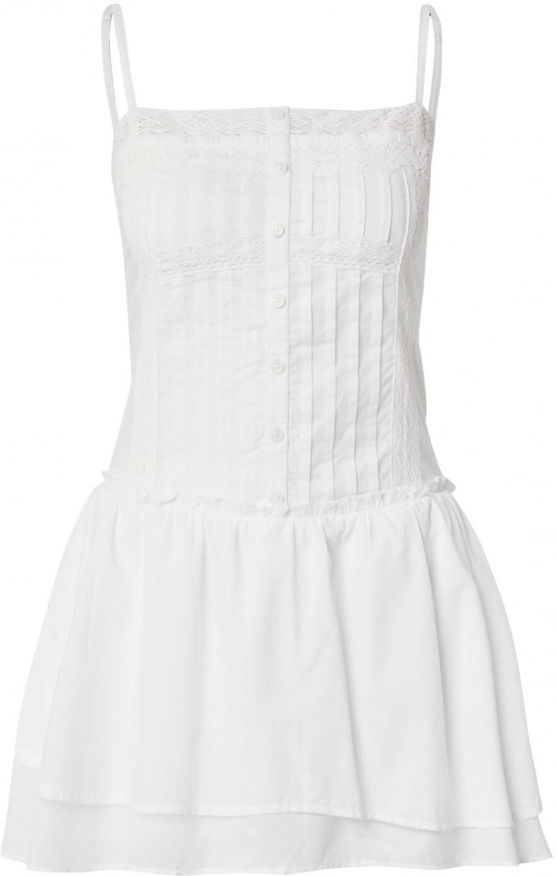 HOLLISTER Šaty 'Heritage'  biela