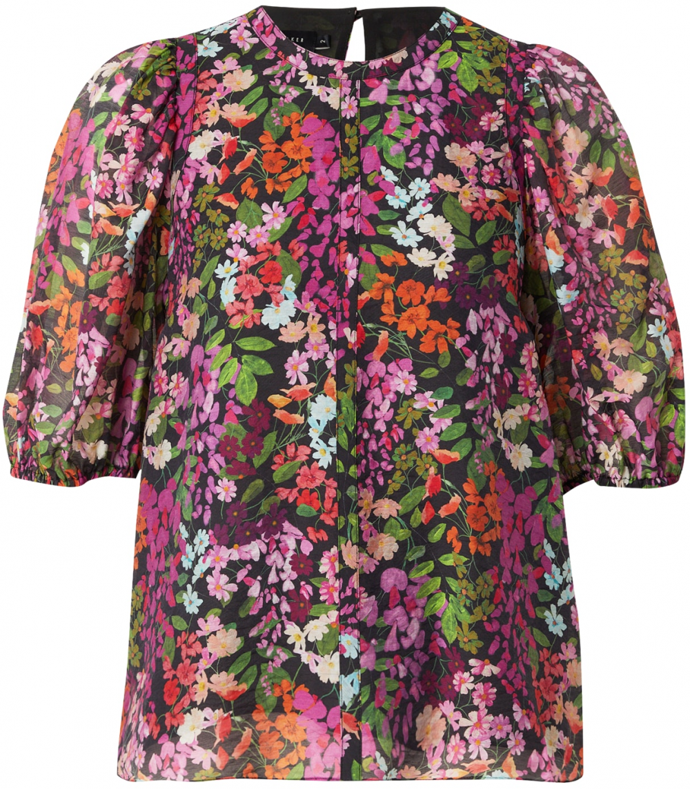 Ted Baker Blúzka  zelená / orchideová / tmavooranžová / čierna