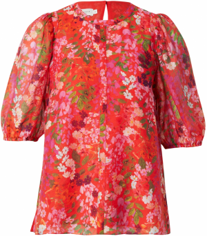 Ted Baker Blúzka  nebesky modrá / orchideová / ružová / červená
