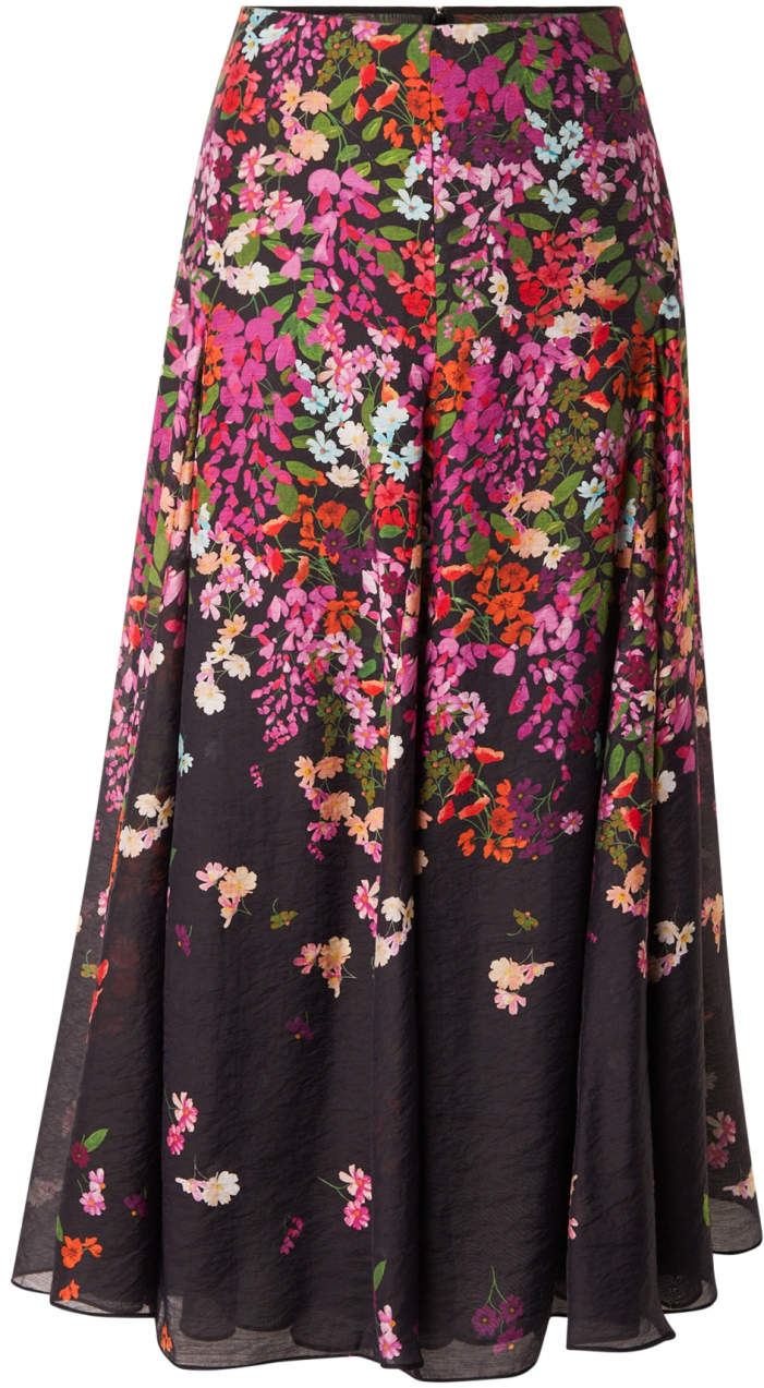 Ted Baker Sukňa  zelená / orchideová / oranžovo červená / čierna