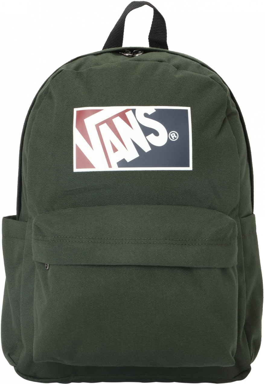 VANS Batoh 'OLD SKOOL GROM'  tmavomodrá / tmavozelená / tmavočervená / biela