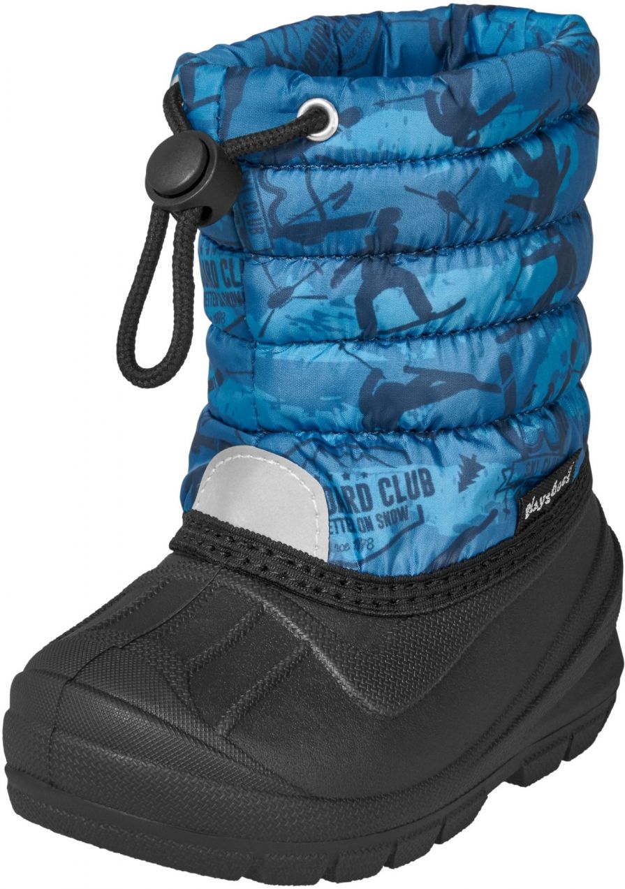 PLAYSHOES Snehule 'Wintersportler'  námornícka modrá / čierna