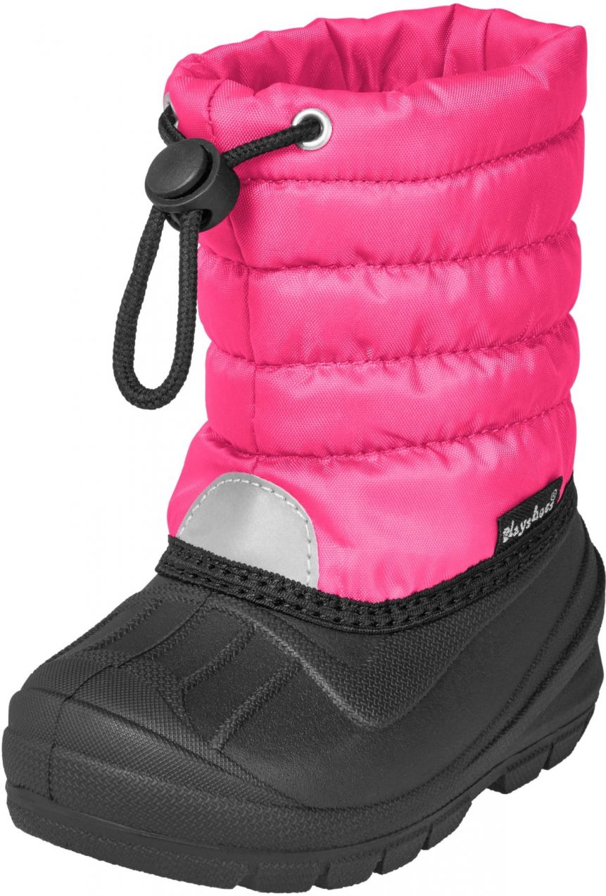 PLAYSHOES Snehule  ružová / čierna