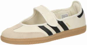 ADIDAS ORIGINALS Baleríny s ramienkom 'Samba'  čierna / šedobiela / biela ako vlna