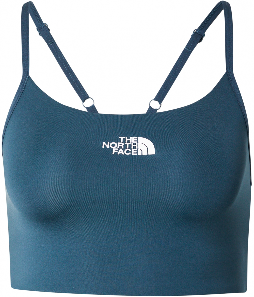 THE NORTH FACE Športová podprsenka 'FLEX'  petrolejová / biela