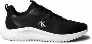Calvin Klein Jeans Nízke tenisky 'Eva Runner'  čierna / biela