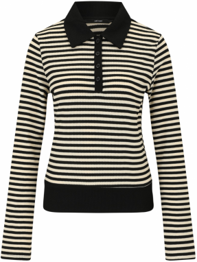 Vero Moda Tall Tričko 'VMISABELLA'  béžová / čierna