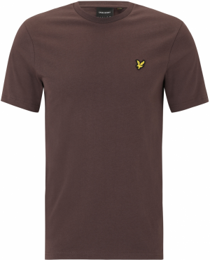 Lyle & Scott Tričko  čokoládová
