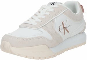 Calvin Klein Jeans Nízke tenisky 'TOOTHY RUNNER'  ružová / staroružová / biela