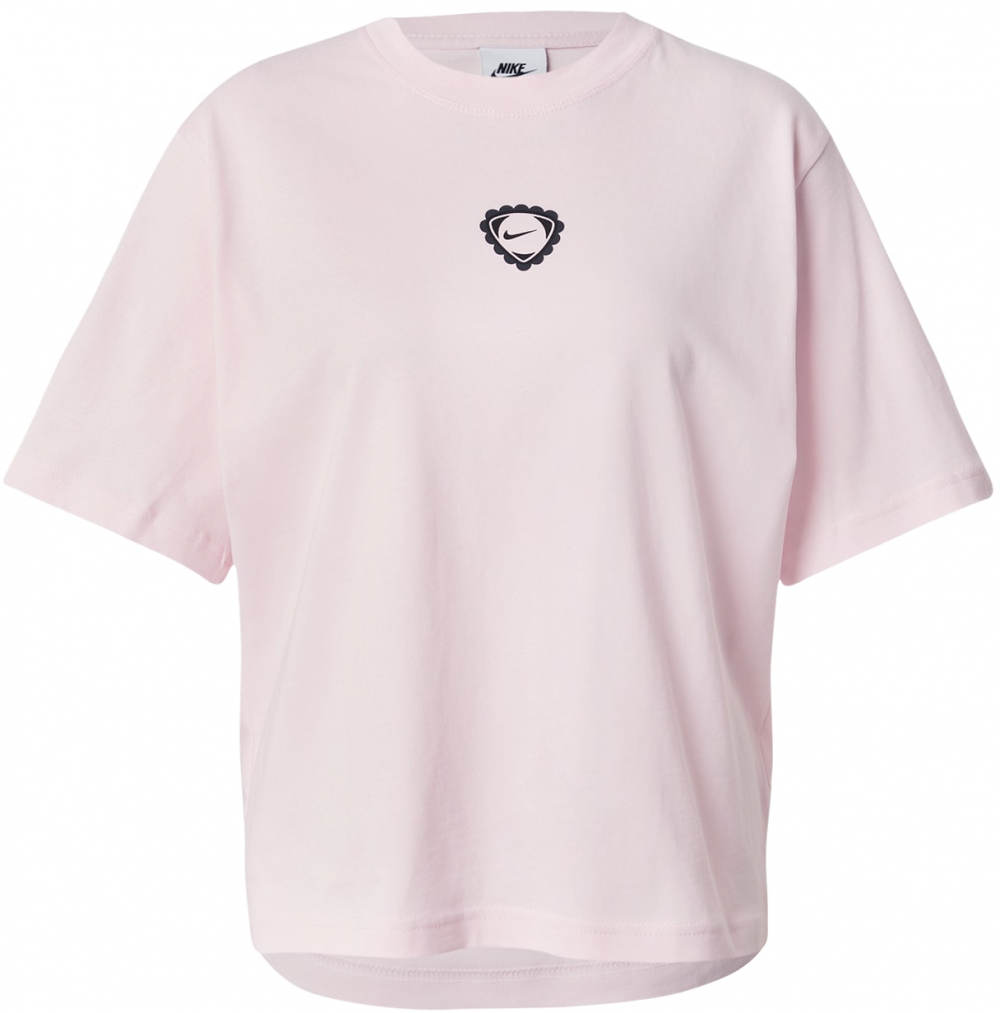 Nike Sportswear Tričko  ružová / čierna