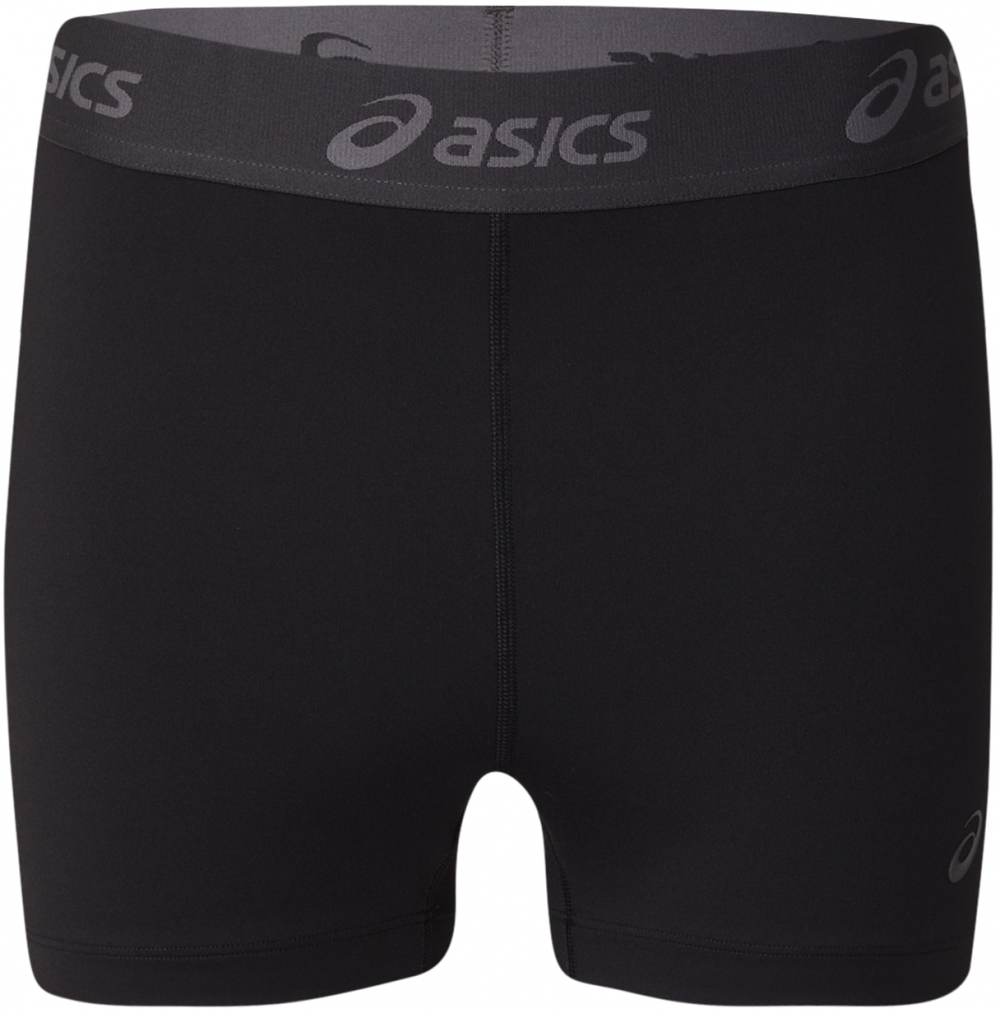 ASICS Športové nohavice 'ESSENTIAL'  sivá / tmavosivá / čierna