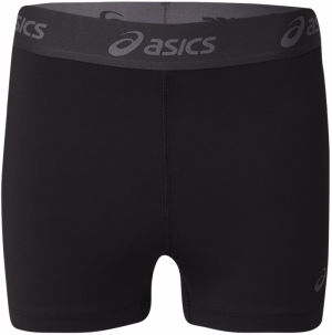 ASICS Športové nohavice 'ESSENTIAL'  sivá / tmavosivá / čierna