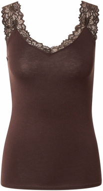 VERO MODA Top 'VMROSA'  čokoládová