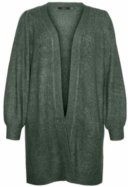 Vero Moda Curve Kardigán 'VMRUBELLEFILE'  jedľová