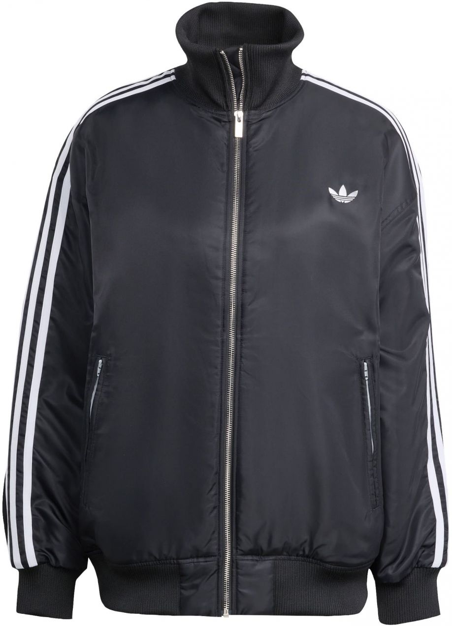 ADIDAS ORIGINALS Prechodná bunda 'Firebird'  čierna / biela