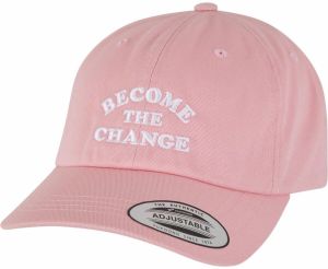Mister Tee Čiapka 'Become Change'  ružová / biela